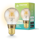 Imagem da oferta Smart Lâmpada Retrô Wi-Fi Positivo