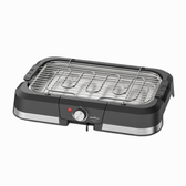 Imagem da oferta Churrasqueira Elétrica Britânia com Seletor de Temperatura e Revestimento Antiaderente Inox - BCQ40