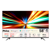 Imagem da oferta Smart TV Philco 58 Polegadas P58KGA 4K UHD LED Google Tv