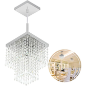 Imagem da oferta Lustre Pendente De Cristal Acrilico Marrycrilic Formidavel