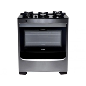 Imagem da oferta Fogão 5 Bocas Consul Inox Mesa de Vidro CFS5VARUNA - Bivolt