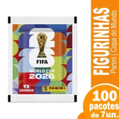Imagem da oferta Figurinhas Panini da Copa do Mundo 2026 - 100 Envelopes com 7 Figurinhas - 700 figurinhas