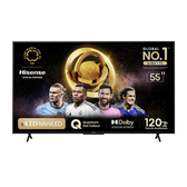 Imagem da oferta Smart TV 55" UHD 4K Mini LED Hisense Google TV Processador com AI HDR10+  - 55U6N