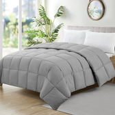 Imagem da oferta Edredom Ecopluma Toque de Pluma King Size 280 X 260 Cinza Camesa