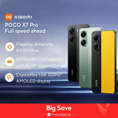Imagem da oferta Estreia mundialPOCO X7 Pro Smartphone Dimensity 8400-Ultra 6000mAh 50MP câmera com OIS 120Hz NFC 5G