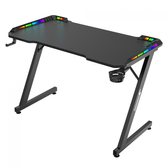 Imagem da oferta Mesa Gamer SuperFrame Epic RGB Com Suporte Para Headset e Copo