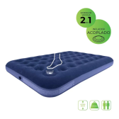 Imagem da oferta Colchão Inflável Casal Acampamento Inflador Acoplado O2flow