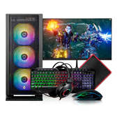 Imagem da oferta PC Gamer Completo Mancer AMD Ryzen 5 3400G 16GB DDR4 SSD 480GB Fonte 400W 80 Plus