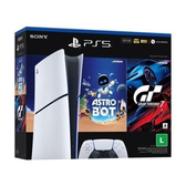 Imagem da oferta PlayStation 5 Edição Digital 825GB 1 Controle Branco Sony com 2 Jogos