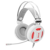 Imagem da oferta Headset Gamer Redragon Minos Lunar White USB Driver 50mm Plug And Play Branco - H210W
