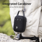 Imagem da oferta Tronsmart Mirtune H1 Caixa de som Bluetooth Alto-falante ultra portátil com gancho Bluetooth5.3 IPX7 impermeável