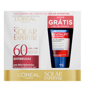 Imagem da oferta Kit LOréal Paris Protetor Solar Facial FPS 60 Solar Expertise 40g + Gel de Limpeza Revitalift 40g