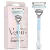 Imagem da oferta Gillette Venus Especial Para Área Íntima Aparelho de Depilação Recarregável com Barra Anti-irritação Depilação