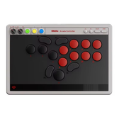 Imagem da oferta Controlador de arcade sem fio com todos os botões 8BitDo para Switch 12 e Windows interruptores mecânicos de baixo pe
