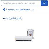Imagem da oferta Ar Condicionado Hi-wall Midea Air Volution