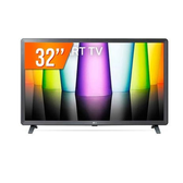 Imagem da oferta Smart TV 32 HD LED LG 32LQ621CBSB ThinQ AI Processor - Wi-Fi Bluetooth Alexa Google Assistente 2 HDMI