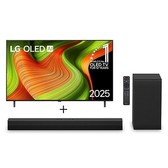Imagem da oferta Smart TV LG OLED AI B5 4K de 77" 2025 + Soundbar S40T 300W RMS 2.1 Canais Dolby Digital - OLED77B5.S40T