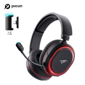 Imagem da oferta Headset sem fio Picun G2 7.1 Bluetooth 5.3 2.4G