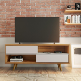 Imagem da oferta Rack para Sala TV até 50" NT1180 Notável Móveis - Sépia