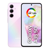 Imagem da oferta Smartphone Samsung Galaxy A35 5G 128GB Rosa 6GB RAM Câmera Tripla Traseira de até 50MP Selfie de 13MP Tela super AMOLE