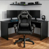 Imagem da oferta Cadeira Gamer Wells Preta Healer