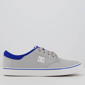 Imagem da oferta Tênis DC Plaza Lite Cinza e Azul