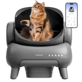 Imagem da oferta Caixa de Areia para GatosAPP Caixa de Areia para Gatos Autolimpante Eliminação de Resíduos sem Odor Adequado para Vá