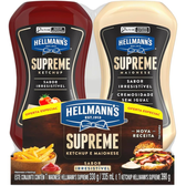 Imagem da oferta Hellmann's Supreme Kit Ketchup 390g + Maionese 330g