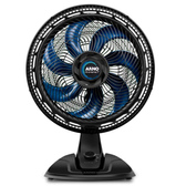 Imagem da oferta Ventilador de Mesa 40cm 7 Pás Arno Xtreme VE70 Preto com Azul 127V