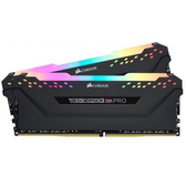 Imagem da oferta Memória RAM Corsair Vengeance RGB Pro 16GB (2x8GB) 2666MHz DDR4 CL16 Preto - CMW16GX4M2A2666C16