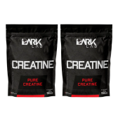 Imagem da oferta DARK LAB - KIT 2x Creatina Monohidratada Pura Refil 500g Dark Lab - Creatina 100% Pura