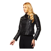 Imagem da oferta Jaqueta Facinelli Feminina Biker Pu Couro Sintético