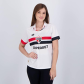 Imagem da oferta Camisa Camisa Fem Nb Home Spfc 2024 Torcedor C/P New BalanceFeminino