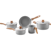 Imagem da oferta Brinox - Jogo de Panelas 5 Peças Ceramic Life Easy - Cinza