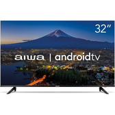 Imagem da oferta Smart TV Aiwa 32 Android HD Borda Ultrafina HDR10 Dolby Áudio - AWS-TV-32-BL-02-A