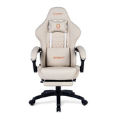 Imagem da oferta Cadeira Gamer Husky Tempest 700 Até 145kg Almofadas Reclinável 150º PU Descanso para Pés Branca - HCG700BR
