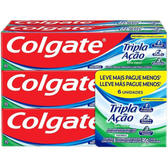 Imagem da oferta Colgate Creme Dental Tripla Ação Menta 90G Pacote Com 6 Unidades
