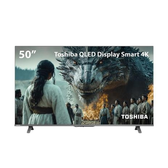 Imagem da oferta Smart TV QLED 50'' 4K Toshiba Google TV 3HDMI 2USB Wi-Fi - TB059E