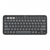 Imagem da oferta Teclado Sem Fio Logitech Bluetooth e USB Pebble Keys 2 K380s Easy-Switch e Pilha Inclusa - 920-011789