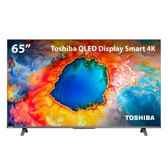 Imagem da oferta Smart TV QLED 65" 4K Toshiba 65C450NS Google TV - TB036M