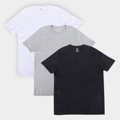 Imagem da oferta Kit Camisetas Hering Básicas Com 3 Peças Masculinas