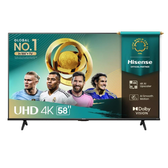 Imagem da oferta Smart TV 58 Hisense 58A6NV DLED 4K UHD HDR10+ Dolby Vision Controle por Voz Alexa AirPlay