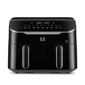Imagem da oferta Fritadeira Elétrica sem óleo Air Fryer 8L Preta com 2 Gavetas 1800W 127V Multi - GO219 - 110V