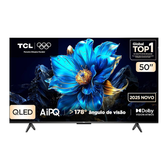 Imagem da oferta TCL QLED SMART TV 50 50P7K 4K UHD GOOGLE TV