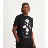 Imagem da oferta Camiseta Relaxed em Meia Malha com Estampa Kodak Black Tour Tam PP