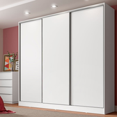 Imagem da oferta Guarda-Roupa Casal 100% MDF Madesa Royale 3 Portas de Correr