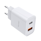 Imagem da oferta Geonav Carregador Universal Ultra Rápido Duo 1 X USB-C Power Delivery 20W 1 X USB Quick Charge 18W CH20PDQC Branco