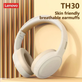 Imagem da oferta Lenovo-TH30 Auscultadores Sem Fio com Microfone Bluetooth 5.3 Fones De Ouvido Dobrável Gaming Headset Esporte Fone D