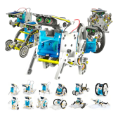 Imagem da oferta Robô 13 Em 1 Energia Solar Kit Robótica Educacional Top Cor Branco Green Energy