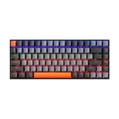 Imagem da oferta Teclado Mecânico Gamer Machenike K500A-B84 RGB Switch HUANO RED 75% TKL Hot-Swappable Cinza Escuro e Laranja - K500A-B8